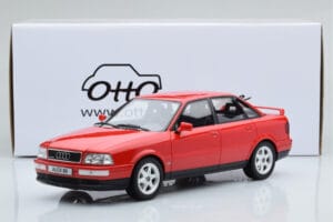 Audi 80 B4 Quattro Competition Laser Rood Otto 1:18 OT355 Hars — afbeelding 6 van 6