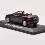 Audi A3 8P Cabriolet Zwart Minichamps 1:43 - image 3 of 4