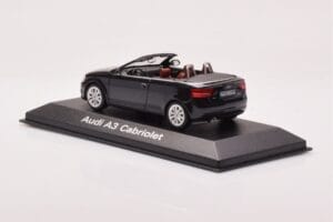 Audi A3 8P Cabriolet Zwart Minichamps 1:43 5010803333 Metaal — afbeelding 3 van 4