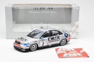 Audi A4 B5 Orix #2 P. Radisch 1998 UT Models 1:18 39872 Metaal — afbeelding 6 van 6