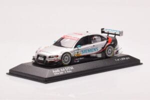 Audi A4 B7 DTM Team Audi Sport Abt #7 F. Biela DTM 2007 Minichamps 1:43 400071797 Metaal — afbeelding 2 van 4