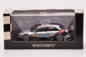 Audi A4 B7 DTM Team Audi Sport Abt #7 F. Biela DTM 2007 Minichamps 1:43 400071797 Metaal — afbeelding 4 van 4