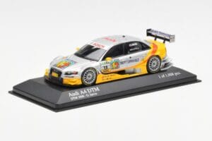 Audi A4 B7 DTM Team Audi Sport Phoenix #15 O. Jarvis DTM 2008 Minichamps 1:43 400081715 Metaal — afbeelding 2 van 4