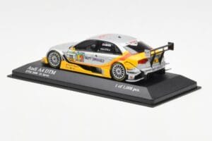 Audi A4 B7 DTM Team Audi Sport Phoenix #15 O. Jarvis DTM 2008 Minichamps 1:43 400081715 Metaal — afbeelding 3 van 4