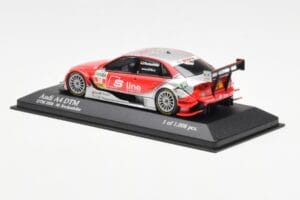 Audi A4 B7 DTM Team Audi Sport Rosberg #18 M. Rockenfeller DTM 2008 Minichamps 1:43 400081718 Metaal — afbeelding 3 van 4