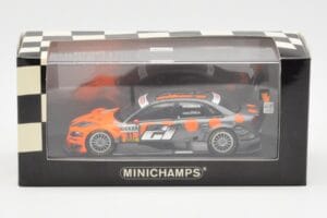 Audi A4 B7 DTM Team Futurecom TME #21 C. Albers DTM 2008 Minichamps 1:43 400089621 Metaal — afbeelding 4 van 4