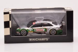 Audi A4 B7 DTM Team Kolles TME #21 V. Ickx DTM 2006 Minichamps 1:43 400071521 Metaal — afbeelding 4 van 4