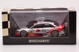 Audi A4 B7 DTM Team Rosberg #15 M. Stippler DTM 2006 Minichamps 1:43 400061515 Metaal — afbeelding 4 van 4