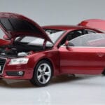 Audi A5 B8 Granaatappelrood Norev 1:18 188352 Metaal - image 2 of 7