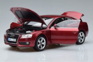 Audi A5 B8 Granaatappelrood Norev 1:18 188352 Metaal — afbeelding 2 van 7