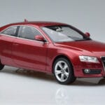 Audi A5 B8 Granaatappelrood Norev 1:18 188352 Metaal - image 5 of 7
