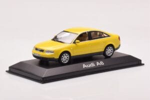 Audi A6 C5 Geel Minichamps 1:43 IND47004 Metaal — afbeelding 2 van 4
