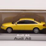 Audi A6 C5 Geel Minichamps 1:43 - image 4 of 4