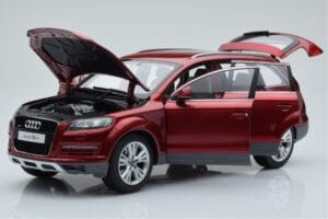 Audi Q7 4L Granaatrood Kyosho 1:18 09222R Metaal — afbeelding 2 van 8