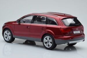 Audi Q7 4L Granaatrood Kyosho 1:18 09222R Metaal — afbeelding 7 van 8