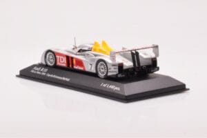 Audi R10 TDI LMP1 #7 R. Capello / T. Kristensen / A. McNish 24 Hours of Le Mans 2006 Minichamps 1:43 400061607 Metaal — afbeelding 3 van 4