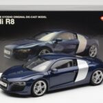 Audi R8 4.2 FSI V8 Blauw Kyosho 1:18 09213BL - image 8 of 8
