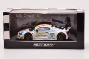 Audi R8 LMS #11 HCB Rutronik Racing L. di Grassi FIA GT World Cup Macau 2016 Minichamps 1:43 437171711 Metaal — afbeelding 4 van 4
