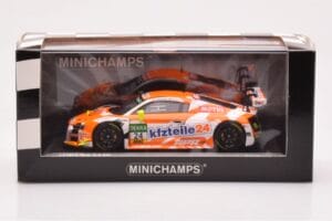 Audi R8 LMS #24 Kfzteile24 APR Motorsport L. Vanthoor / C. Stoll ADAC GT Masters 2016 Minichamps 1:43 437161124 Metaal — afbeelding 4 van 4