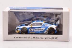 Audi R8 LMS #5 Phoenix Racing M. Busch / C. Moller / C. Madsen / M. Rockenfeller / F. Stippler 24 Hours of Nurburgring 2017 M — afbeelding 4 van 4