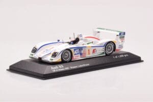 Audi R8 #1 J.J. Lehto / M. Werner GP of Atlanta Winners 2005 Minichamps 1:43 400051391 Metaal — afbeelding 2 van 4