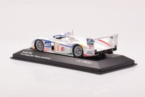 Audi R8 #1 J.J. Lehto / M. Werner GP of Atlanta Winners 2005 Minichamps 1:43 400051391 Metaal — afbeelding 3 van 4
