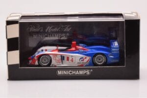 Audi R8 #4 M. Ortelli / J-M. Gounon 1000km Spa 2005 Minichamps 1:43 400051304 Metaal — afbeelding 4 van 4