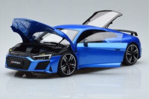 Audi R8 Performance Blauw Kengfai 1:18 VAKF-0355 Metaal — afbeelding 2 van 10