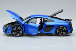 Audi R8 Performance Blauw Kengfai 1:18 VAKF-0355 Metaal — afbeelding 4 van 10