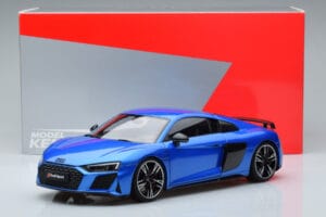 Audi R8 Performance Blauw Kengfai 1:18 VAKF-0355 Metaal — afbeelding 10 van 10