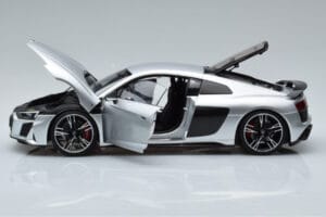 Audi R8 Performance Zilver Kengfai 1:18 VAKF-0354 Metaal — afbeelding 4 van 10