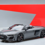 Audi R8 Spyder Performance Nardo Grijs Kengfai 1:18 - image 11 of 11