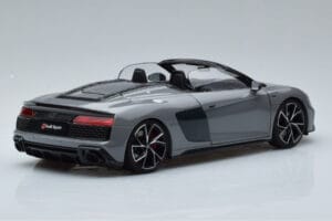 Audi R8 Spyder Performance Nardo Grijs Kengfai 1:18 VAKF-0352 Metaal — afbeelding 3 van 11
