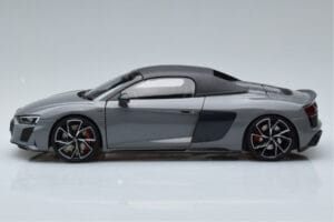Audi R8 Spyder Performance Nardo Grijs Kengfai 1:18 VAKF-0352 Metaal — afbeelding 5 van 11