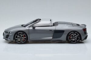 Audi R8 Spyder Performance Nardo Grijs Kengfai 1:18 VAKF-0352 Metaal — afbeelding 6 van 11