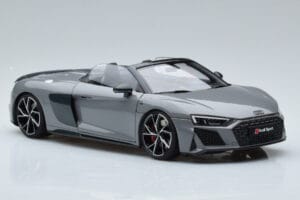 Audi R8 Spyder Performance Nardo Grijs Kengfai 1:18 VAKF-0352 Metaal — afbeelding 7 van 11