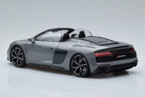 Audi R8 Spyder Performance Nardo Grijs Kengfai 1:18 VAKF-0352 Metaal — afbeelding 8 van 11
