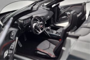 Audi R8 Spyder Performance Nardo Grijs Kengfai 1:18 VAKF-0352 Metaal — afbeelding 9 van 11