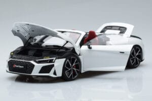 Audi R8 Spyder Performance Wit Kengfai 1:18 VAKF-0351 Metaal — afbeelding 2 van 11