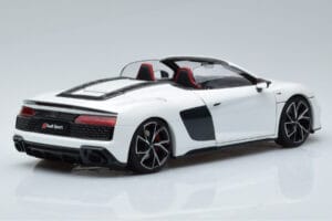 Audi R8 Spyder Performance Wit Kengfai 1:18 VAKF-0351 Metaal — afbeelding 3 van 11