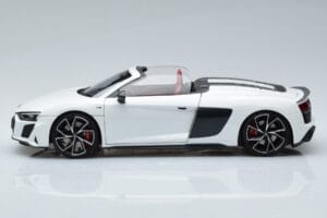 Audi R8 Spyder Performance Wit Kengfai 1:18 VAKF-0351 Metaal — afbeelding 6 van 11