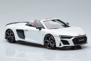 Audi R8 Spyder Performance Wit Kengfai 1:18 VAKF-0351 Metaal — afbeelding 7 van 11