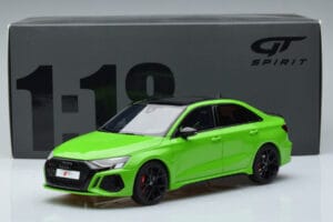 Audi RS3 8Y Sedan Groen GT Spirit 1:18 GT414 Hars — afbeelding 6 van 6