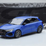 Audi RS3 8Y Sportback Performance Edition Nagaro Blauw GT Spirit 1:18 - image 5 of 5