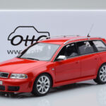 Audi RS4 B5 Avant Rood Otto 1:18 - image 6 of 6