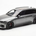 Audi RS4 B9 Avant Competition Daytona Grijs GT Spirit 1:18 GT456