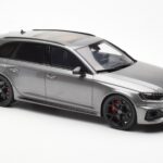 Audi RS4 B9 Avant Competition Daytona Grijs GT Spirit 1:18 GT456 - image 4 of 6