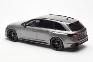 Audi RS4 B9 Avant Competition Daytona Grijs GT Spirit 1:18 GT456 Hars — afbeelding 5 van 6