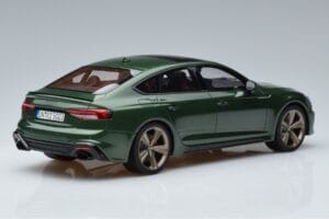 Audi RS5 B9 Sportback Sonoma Groen Asia Edition GT Spirit 1:18 CLDC018 Hars — afbeelding 2 van 6