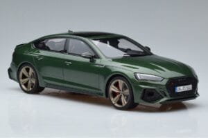 Audi RS5 B9 Sportback Sonoma Groen Asia Edition GT Spirit 1:18 CLDC018 Hars — afbeelding 4 van 6